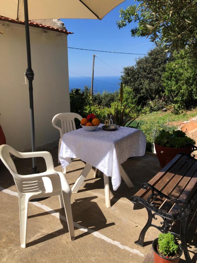 Areti Sea View Mountain Cottage Amigdhalokefali Ngoại thất bức ảnh